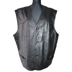 KAMIZELKA MOTOR SKÓRA VAN JOHNSON rozm. 58